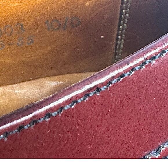 Grenson Royal Windsor Wingtip Balmoral Shoes Men’s 10 D Brown Made in England - Picture 9 of 10